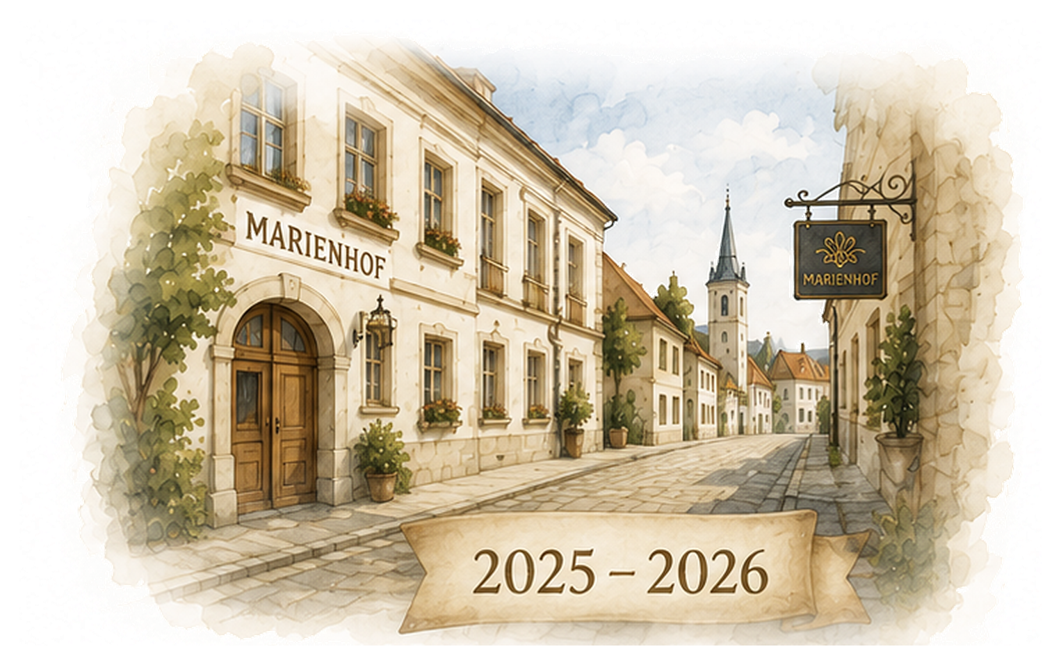 Historický dům Marienhof v centru Znojma